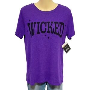 Purple 'WICKED' Graphic Tee